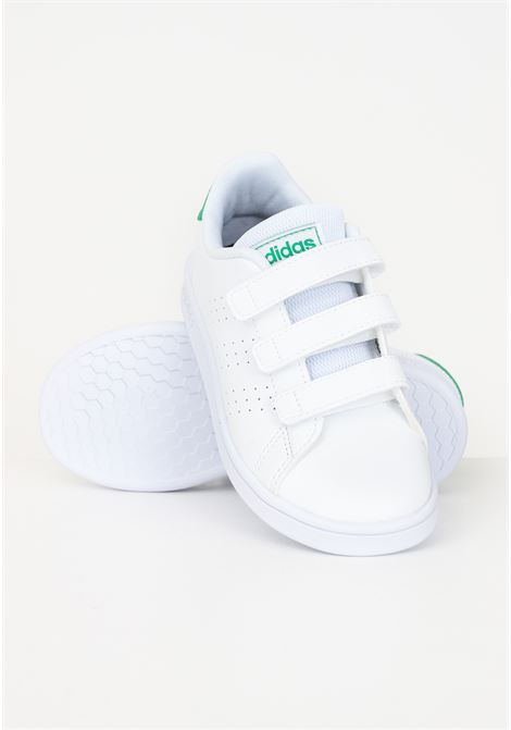 Advantage Court Lifestyle white sporty sneakers for boys and girls ADIDAS PERFORMANCE | GW6494.